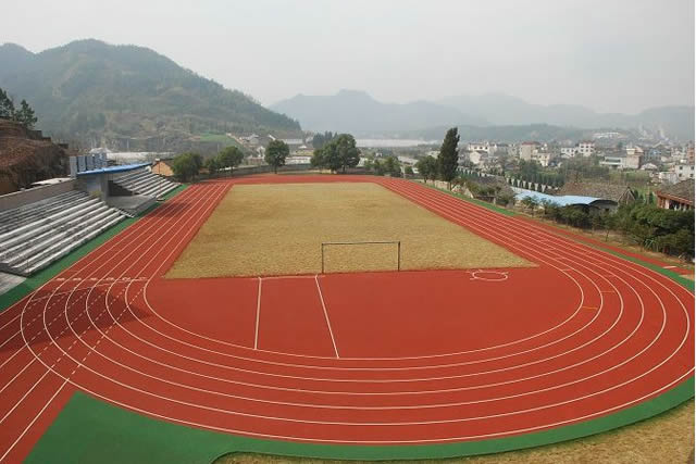 深圳中学跑道工程案例