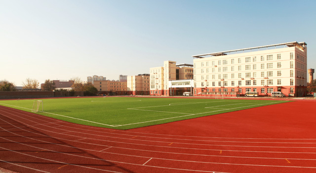 山东菏泽实验学校400米跑道工程